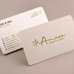 Foiling Ivory Matt One Side & Two Side